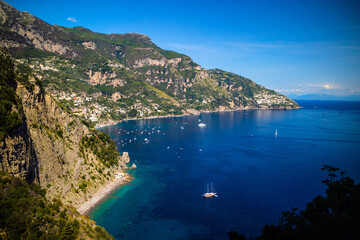 Fototapeta na wymiar Amalfi Coastline
