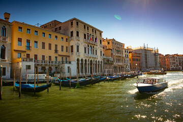 Fototapeta na wymiar Venice, Veneto, Italy after 2020 lockdown in summer