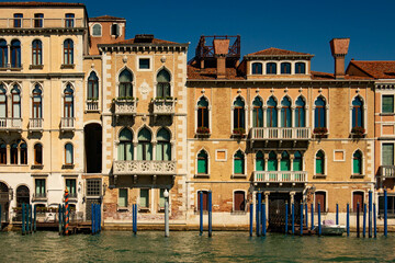 Obraz premium Venice, Veneto, Italy after 2020 lockdown in summer