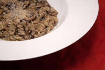 Champignons-Risotto Detail