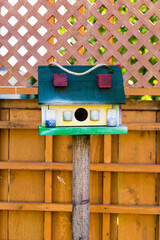 Colorful Bird House