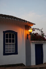 house in the mountains