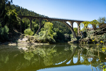 Old railway bridge in Sever do Vouga