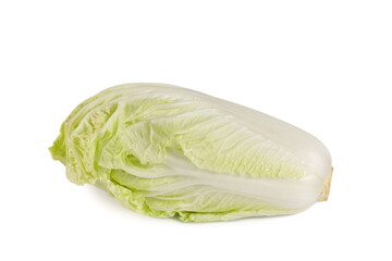 Chinese cabbage isolated on white background.