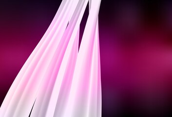 Dark Pink vector blurred template.