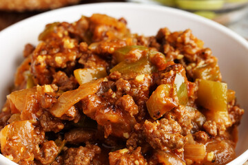 Sloppy Joes Sandwhich Dark and Moody