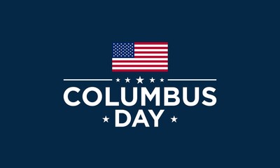 Columbus Day Background Design.