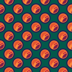 Repeated circles seamless pattern. Polka dot ornament. Modern stile geometric background. Geo motif surface. Ethnic print. Bold trendy design contemporary wallpaper