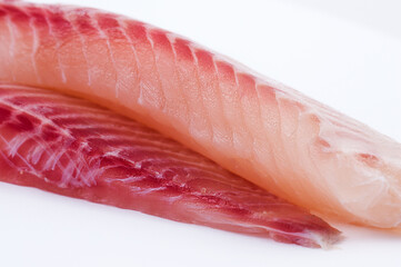tuna steak close-up view