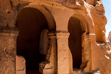 Old church, A church belonging to ancient civilizations in Cappadocia, It is a historical artifact...