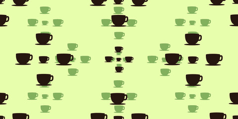 coffee cup vintage background