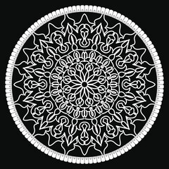 decorative concept abstract mandala illustration