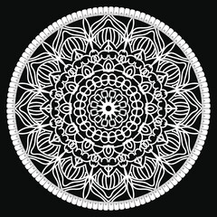 decorative concept abstract mandala illustration