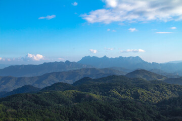 landscape view of mountain
