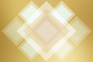 Abstract Elegant gold and white Background. Squares Texture