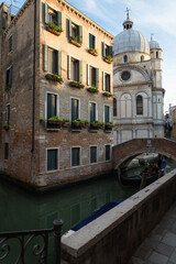 Fototapeta na wymiar Church of Santa Maria dei Miracoli, Venice, Italy