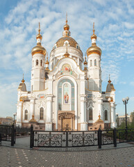 Church of Saints Peter and Fevronia in the "Park of Slavic Culture and Writing"
  Donetsk city, Ukraine 