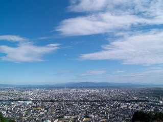 view of the city