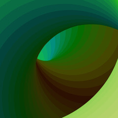 Color Swirl Warmhole Vortex Twist Generative Art background illustration