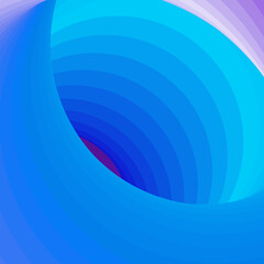 Color Swirl Warmhole Vortex Twist Generative Art background illustration