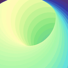 Color Swirl Warmhole Vortex Twist Generative Art background illustration