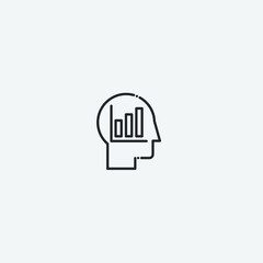 Bar vector icon illustration sign