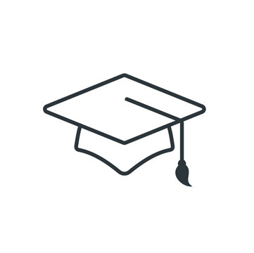 Graduation Cap Symbol" Images – Browse 89 Stock Photos, Vectors, and Video  | Adobe Stock