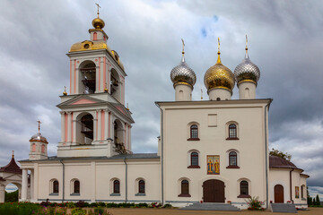 Monastery of the Descent of the Life-giving Cross of the Lord in the village of Pogost-Krest, Russia