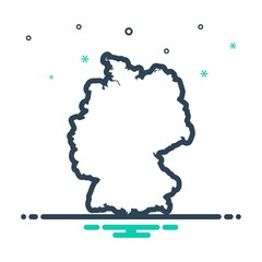 Mix icon for germany