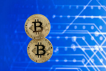 Cryptocurrency bitcoin the future coin on track for highest. bitcoin coin finance concept