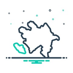 Mix icon for azerbaijan