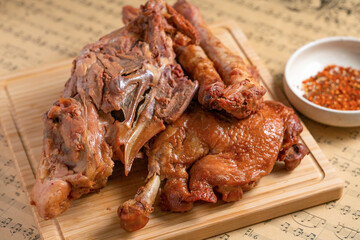 smoken chicken rack,chicken neck and chicken legs