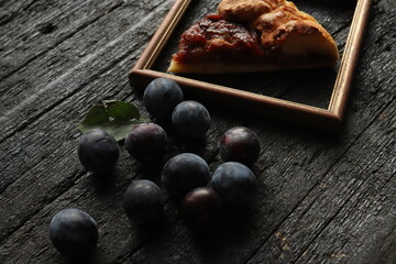 traditional plum tart, Transylvania, rustic, flavors