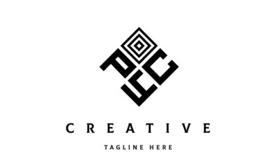 PCY square three latter logo vector