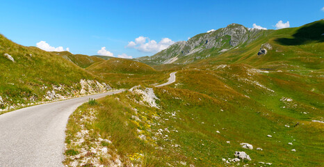 road on the mountain