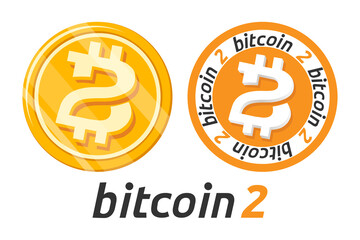 Obraz premium Bitcoin 2