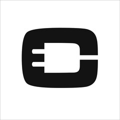Fototapeta premium electric jack in letter C
