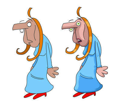 Personnage &eacute;trange et &eacute;tonnant