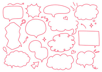 手描き吹き出し