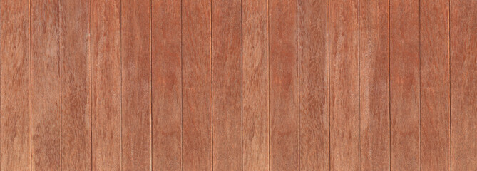 Obraz premium Panorama Brown wood texture background,walls of the interior.