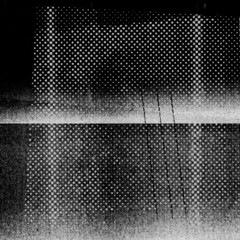 Dark, abstract photocopy texture with halftone pattern