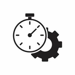 Efficiency icon illustration. Creative sign from quality control icons collection