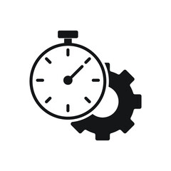 Efficiency icon illustration. Creative sign from quality control icons collection