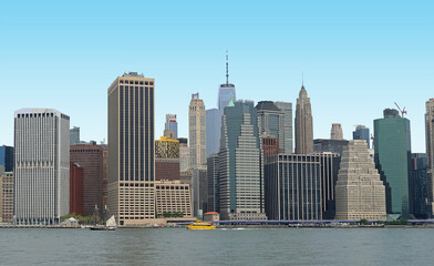 Fototapeta premium Skyline Manhattan buildings
