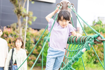 家族でおでかけ