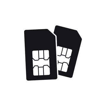dual sim card icon