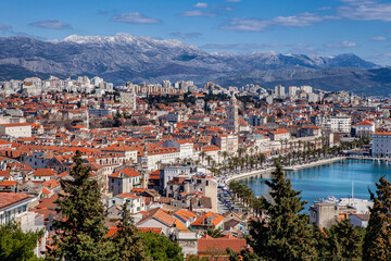 Naklejka na ściany i meble City of Split