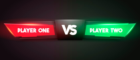 Vector Illustration Dark Versus Interface © Black White Mouse