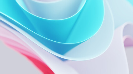 3d-rendering creative shapes conceptual background. Abstract wallpaper.