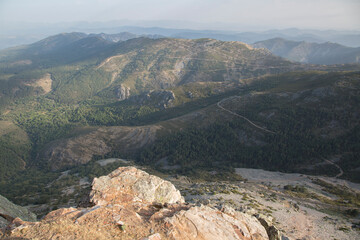 Fototapeta na wymiar Sierra de Francia Mountain Range; Salamanca